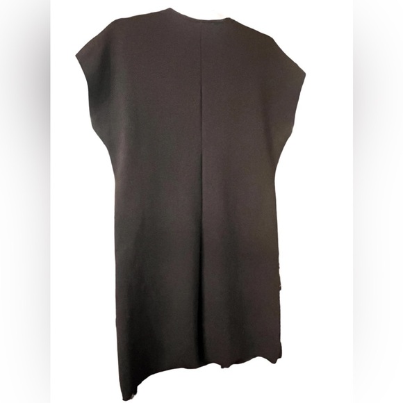 Zara Women's Geometric Tunic Dress
Metallic Gold Print Shift Tribal Raw Hem - Picture 2 of 5